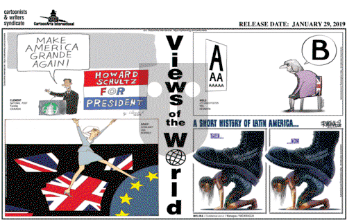 Views of the World on Tuesday January 29, 2019 Comic Strip