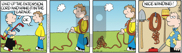 Drabble on Friday April 24, 2015 Comic Strip