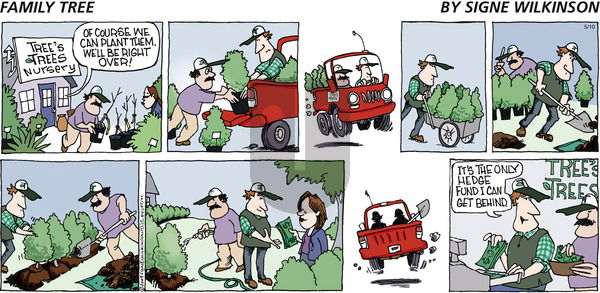 Family Tree on Sunday May 11, 2025 Comic Strip