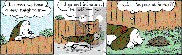 Fred Basset on Tuesday April 23, 2013 Comic Strip