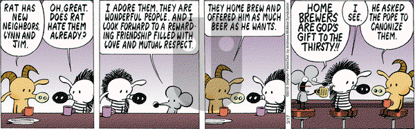 Pearls Before Swine on Saturday March 17, 2018 Comic Strip