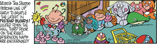 Rose is Rose on Wednesday October 1, 2014 Comic Strip