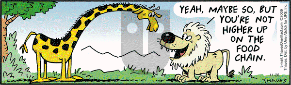 Frank and Ernest on Wednesday November 26, 2014 Comic Strip