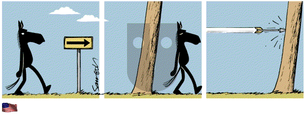 Dark Side of the Horse on Wednesday July 4, 2012 Comic Strip