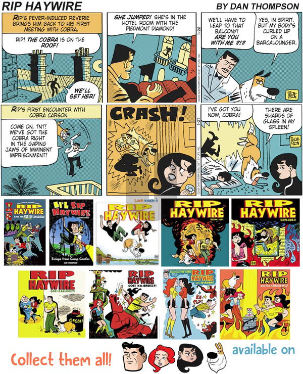 Rip Haywire on Sunday May 27, 2018 Comic Strip