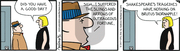 The Born Loser on Monday September 11, 2017 Comic Strip