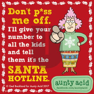 Aunty Acid on Saturday December 23, 2017 Comic Strip