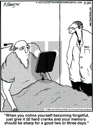 Close to Home - Thursday March 30, 2000 Comic Strip