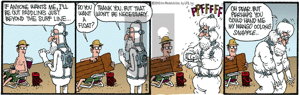 Monty on Wednesday August 4, 2010 Comic Strip
