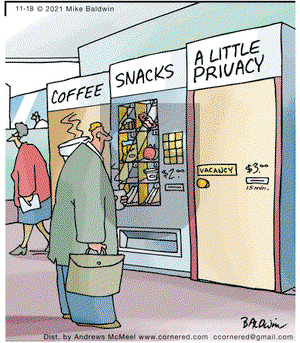 Cornered - Thursday November 18, 2021 Comic Strip