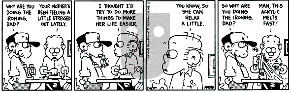 FoxTrot on Tuesday July 16, 1996 Comic Strip
