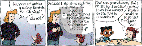 Cul de Sac on Tuesday December 13, 2016 Comic Strip