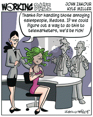 Working Daze on Monday January 24, 2005 Comic Strip