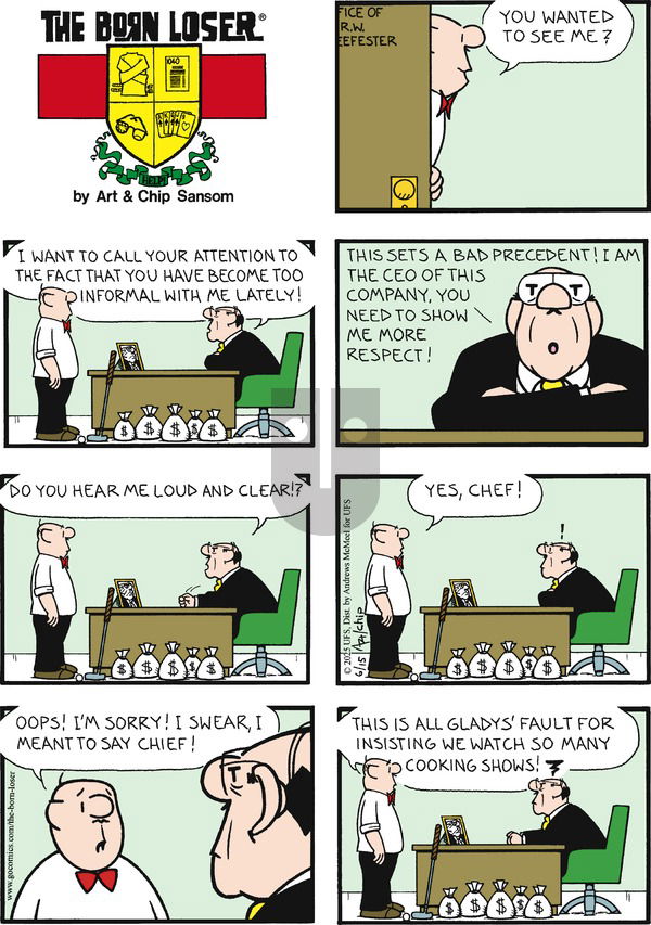 The Born Loser on Sunday June 15, 2025 Comic Strip