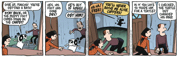 Pooch Cafe on Friday December 9, 2016 Comic Strip