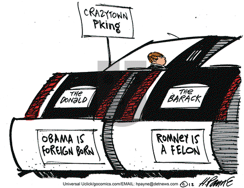 Henry Payne on Monday July 16, 2012 Comic Strip