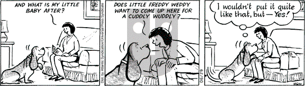 Fred Basset on Monday June 29, 2009 Comic Strip