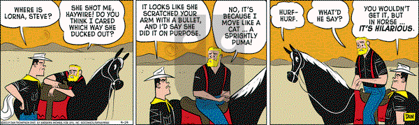 Rip Haywire on Friday April 14, 2017 Comic Strip