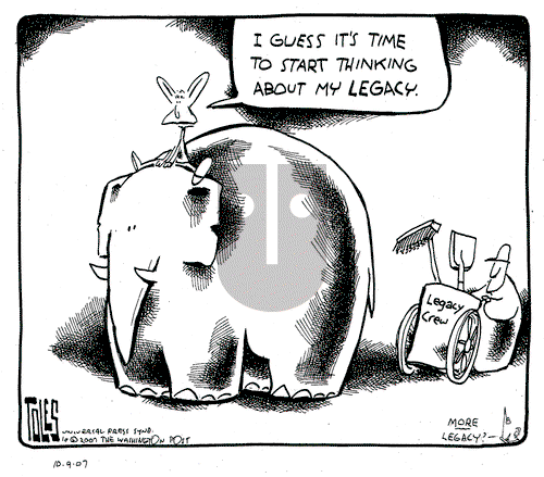 Tom Toles on Tuesday October 9, 2007 Comic Strip