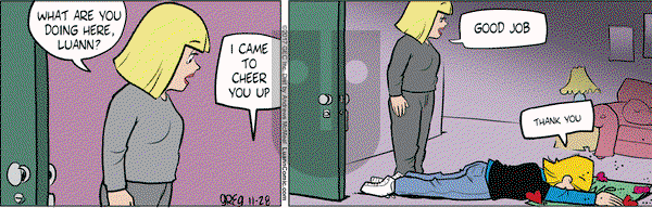 Luann on Tuesday November 28, 2017 Comic Strip