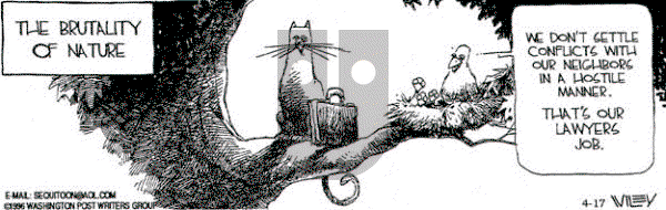 Non Sequitur on Wednesday April 17, 1996 Comic Strip