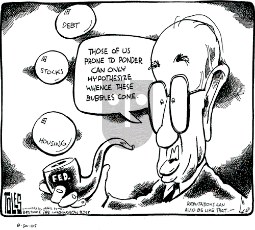Tom Toles on Tuesday August 30, 2005 Comic Strip