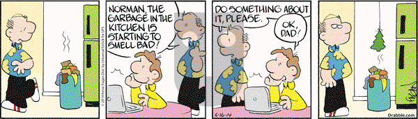 Drabble on Monday June 16, 2014 Comic Strip
