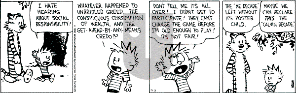 Calvin and Hobbes - Thursday September 3, 1992 Comic Strip