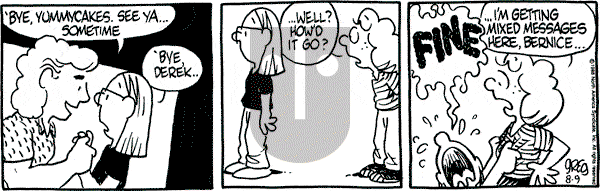 Luann on Tuesday August 9, 1988 Comic Strip