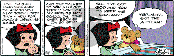 Nancy on Friday June 7, 2013 Comic Strip