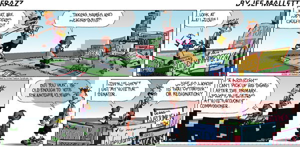 Frazz on Sunday August 14, 2005 Comic Strip