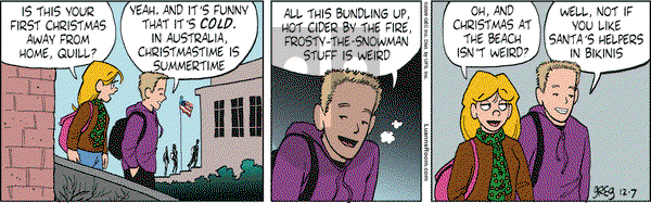 Luann on Monday December 7, 2009 Comic Strip