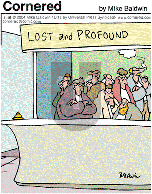 Cornered on Thursday January 15, 2004 Comic Strip