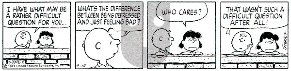 Peanuts on Thursday September 15, 1977 Comic Strip