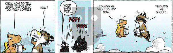 Over the Hedge on Saturday April 6, 2019 Comic Strip