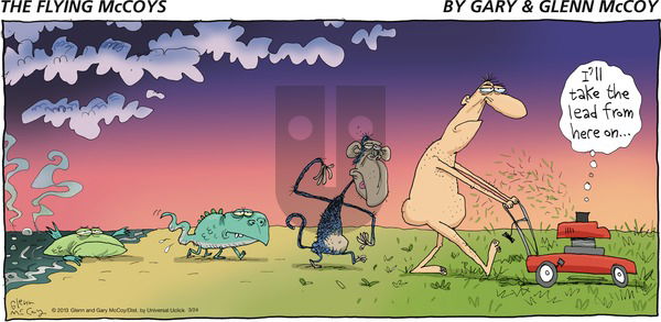 The Flying McCoys on Sunday March 24, 2013 Comic Strip