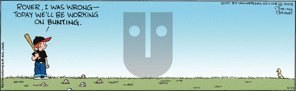 Red and Rover on Thursday April 23, 2015 Comic Strip