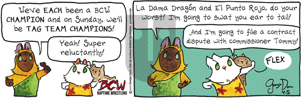 Breaking Cat News on Friday April 5, 2019 Comic Strip