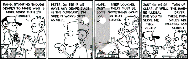 FoxTrot - Wednesday August 20, 2003 Comic Strip