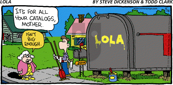 Lola on Sunday September 15, 2002 Comic Strip
