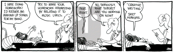 The Buckets on Wednesday November 16, 2005 Comic Strip