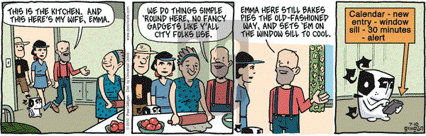 Pooch Cafe on Tuesday July 10, 2012 Comic Strip