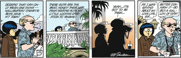 Doonesbury on Monday November 17, 2003 Comic Strip