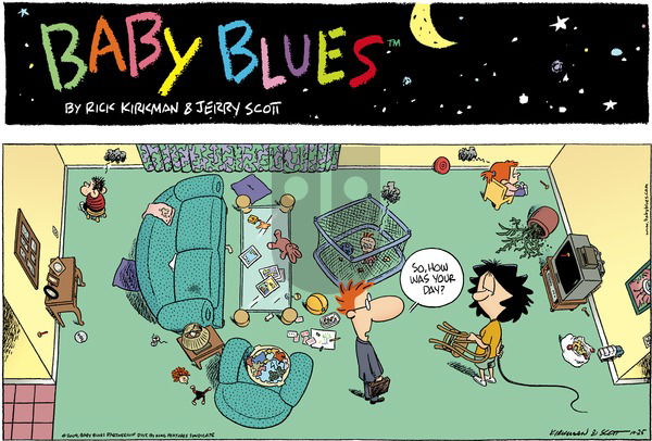 Baby Blues on Sunday October 25, 2009 Comic Strip