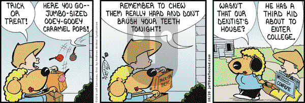 DeFlocked on Saturday October 20, 2018 Comic Strip