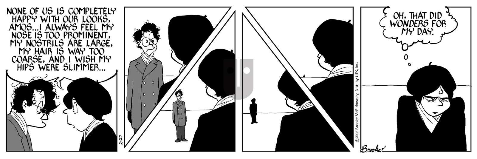 9 Chickweed Lane - Thursday February 27, 2003 Comic Strip