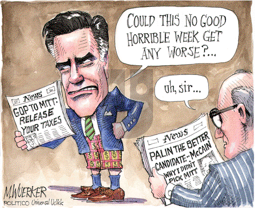 Matt Wuerker - Friday July 20, 2012 Comic Strip