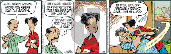 Baldo on Saturday January 19, 2002 Comic Strip