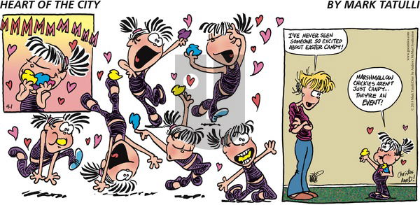 Heart of the City on Sunday April 1, 2018 Comic Strip