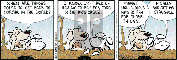 DeFlocked on Monday October 12, 2020 Comic Strip